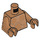 LEGO Medium Dark Flesh E.T. The Extra-Terrestrial Minifig Torso (973 / 76382)