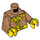 LEGO Medium Dark Flesh El Dorado Minifig Torso (973 / 76382)