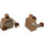 LEGO Beige Moyennement Foncé Finn avec Dark Bleu Jambes Minifigurine Torse (973 / 76382)