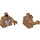 LEGO Medium Dark Flesh Fozzie Bear Minifig Torso (973 / 76382)