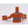 LEGO Carne oscura medio Friends Torso, con Bikini Parte superior con Flores Patrón (92456)