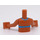 LEGO Mittleres dunkles Fleisch Friends Torso, mit Bikini oben mit Blumen Muster (92456)