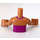 LEGO Medium donker vleeskleurig Friends Torso, met Bloem Patroon (92456)