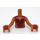 LEGO Medium Dark Flesh Friends Torso with Robes (73161 / 92456)