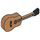 LEGO Mittleres dunkles Fleisch Guitar (27989)