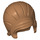 LEGO Mittleres dunkles Fleisch Haar mit Beehive Style (15503 / 86223)