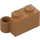 LEGO Medium Dark Flesh Hinge Brick 1 x 4 Base (3831)