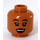 LEGO Chair moyenne foncée Kelly Kapoor Minifigure Diriger (Goujon solide encastré) (3626 / 100214)