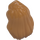 LEGO Beige Moyennement Foncé Cheveux Mi-Longs avec séparation latérale (85974)