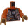 LEGO Medium Dark Flesh Minifig Torso (973 / 76382)