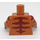 LEGO Medium Dark Flesh Minifig Torso T-Rex Costume (973)