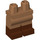 LEGO Mittleres dunkles Fleisch Minifigure Hüften und Beine mit Reddish Brown Boots (21019 / 77601)