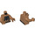 LEGO Mittleres dunkles Fleisch Minifigure Torso Tonto mit Indian Feathers (76382)