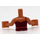 LEGO Carne oscura medio Moana - Tostado Falda Friends Torso (92456)