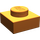 LEGO Medium Donker Vleeskleurig Plaat 1 x 1 (3024 / 30008)