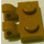 LEGO Mittleres dunkles Fleisch Platte 1 x 2 mit Horizontal Clips (Öffnen Sie &#039;O&#039;-Clips) (49563 / 60470)