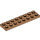 LEGO Medium Dark Flesh Plate 2 x 8 (3034)