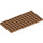 LEGO Mittleres dunkles Fleisch Platte 6 x 12 (3028)
