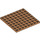 LEGO Chair moyenne foncée assiette 8 x 8 (41539 / 42534)