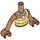LEGO Mittleres dunkles Fleisch Pocahontas Friends Torso (73141 / 92456)