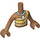 LEGO Chair moyenne foncée Pocahontas Friends Torse (73141 / 92456)