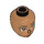 LEGO Medium Dark Flesh Pocahontas Minidoll Head (92198 / 103973)