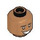 LEGO Mittleres dunkles Fleisch Prince Naveen Minifigure Kopf (Einbau-Vollbolzen) (3274 / 104027)