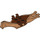 LEGO Medium Dark Flesh Pteranodon Body with Reddish Brown Top (98653)