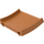 LEGO Mittleres dunkles Fleisch Ramp Abschnitt (77823)