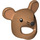 LEGO Mittleres dunkles Fleisch Rat Costume Kopfbedeckung (67684)
