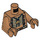 LEGO Mittleres dunkles Fleisch rot Knee Torso (973 / 76382)