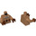 LEGO Mittleres dunkles Fleisch Robbie Robertson Minifig Torso (973 / 76382)