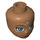 LEGO Medium Dark Flesh Rosalyn Minidoll Head (33833 / 92198)