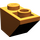 LEGO Mittleres dunkles Fleisch Steigung 1 x 2 (45°) Invertiert (3665)