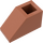 LEGO Medium Donker Vleeskleurig Helling 1 x 2 (45°) Omgekeerd (3665)