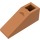 LEGO Medium Dark Flesh Slope 1 x 3 (25°) Inverted (4287)