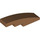 LEGO Medium Dark Flesh Slope 1 x 4 Curved (11153 / 61678)