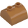 LEGO Medium Dark Flesh Slope 2 x 2 Curved with 2 Studs on Top (30165)