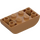 LEGO Medium Dark Flesh Slope Brick 2 x 4 Curved Inverted with Whiskers and Pink Cheeks (106111 / 108943)