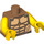 LEGO Mittleres dunkles Fleisch Spartan Warrior Torso (973 / 88585)