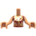 LEGO Medium donker vleeskleurig Susan, Rood Lang Rok, Donkerrood Vest Friends Torso (92456 / 92816)