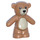 LEGO Beige Moyennement Foncé Teddy Ours avec Noir Yeux, Nez et Bouche (15912 / 98382)