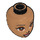 LEGO Medium Dark Flesh Tiana Minidoll Head (49088 / 100769)