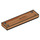 LEGO Mittleres dunkles Fleisch Fliese 1 x 4 mit Wooden Plank mit 3 Nails (2431 / 26583)