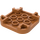LEGO Medium Dark Flesh Tile 4 x 4 x 0.7 Rounded (68869)