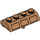 LEGO Mittleres dunkles Fleisch Treasure Chest Deckel 2 x 4 mit dickem Scharnier (4739 / 29336)