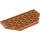 LEGO Mittleres dunkles Fleisch Keil Platte 4 x 8 mit Ecken (68297)