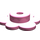 LEGO Medium Dark Pink 4 Flower Heads on Sprue (3742 / 56750)