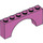 LEGO Medium Dark Pink Arch 1 x 6 x 2 Thick Top and Reinforced Underside (3307)