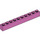 LEGO Medium Dark Pink Brick 1 x 10 (6111)